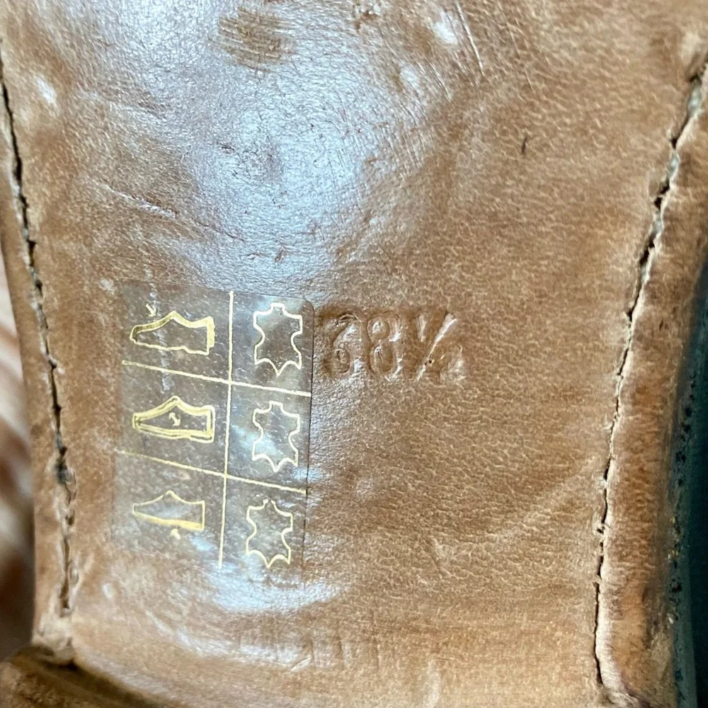 Alberto Fasciani Leather Riding Boots Sz 38.5 (US 8)